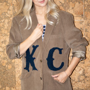 KC Corduroy Brown Blazer